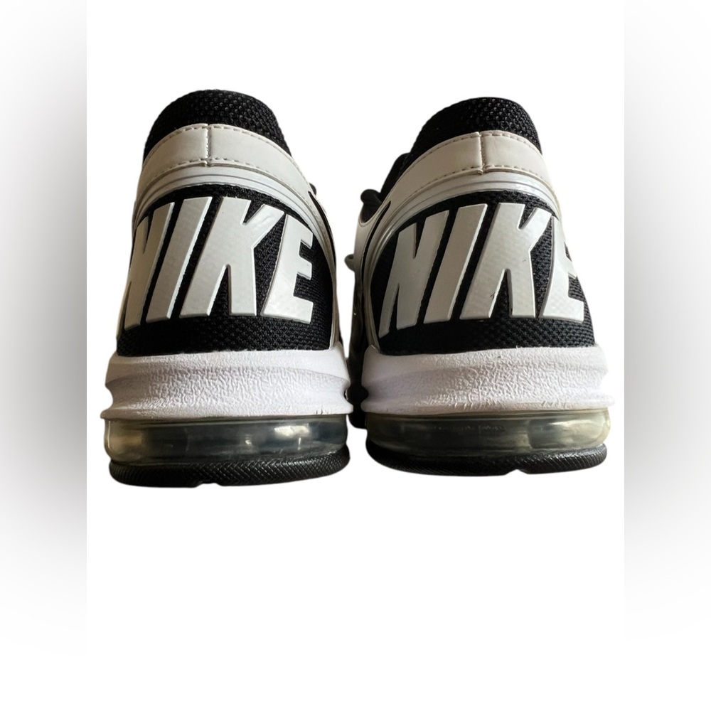 NIKE - BLACK WHITE TRAINER 1.3 MID SNEAKERS - Picture 10 of 12